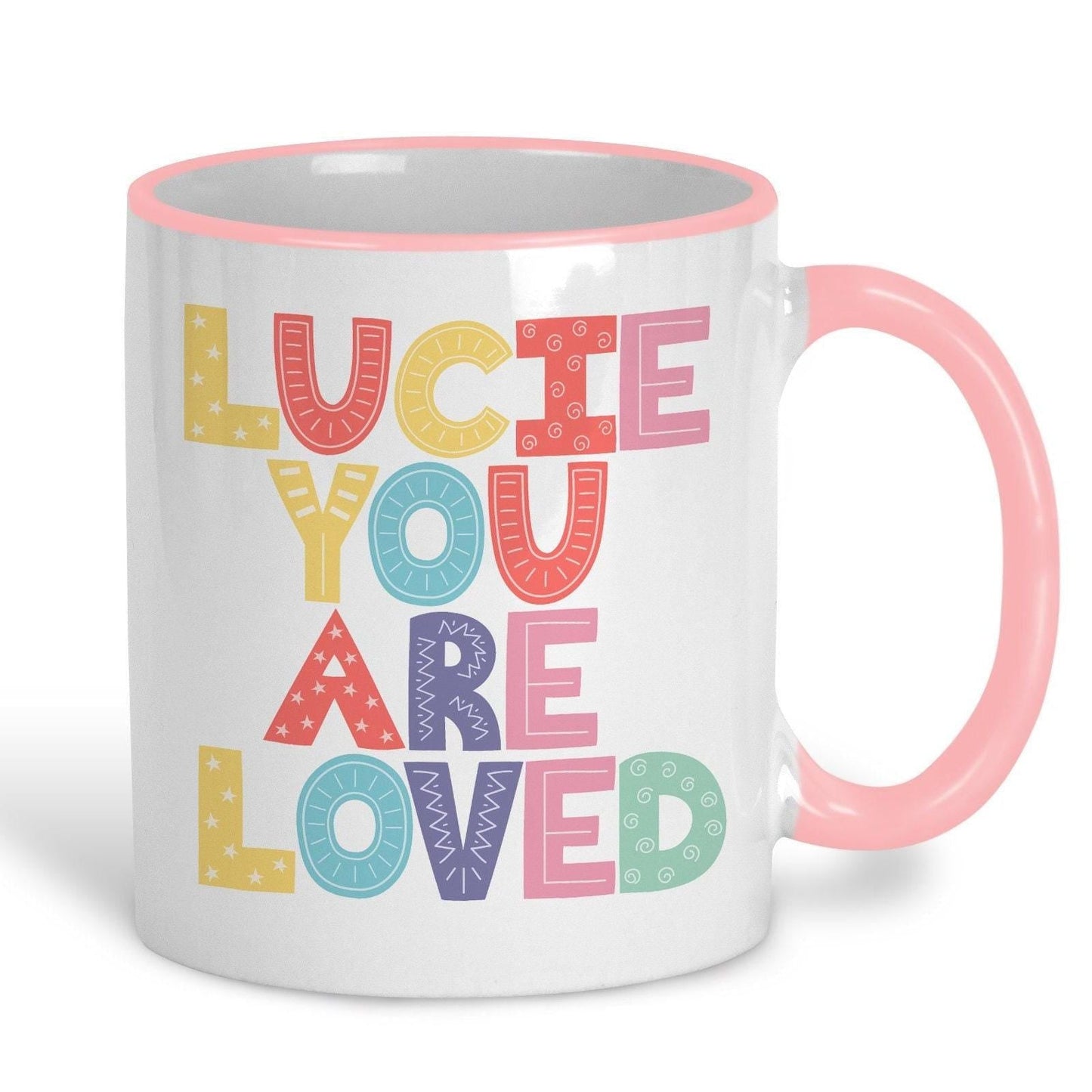 You Are Loved Personalised Mug Valentine's Day Boyfriend Girlfriend Gift Partner
