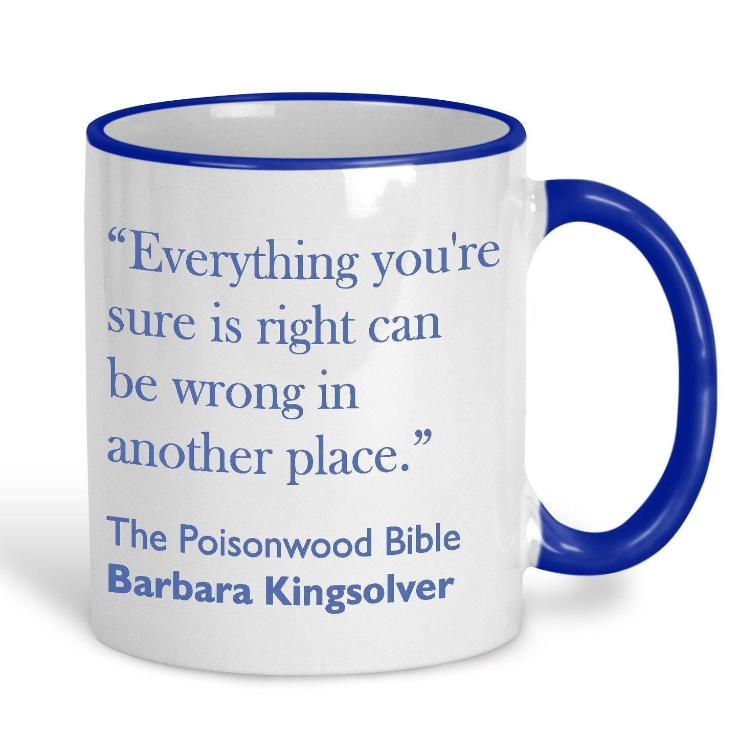 Barbara Kingslover The Poisonwood Bible Mug