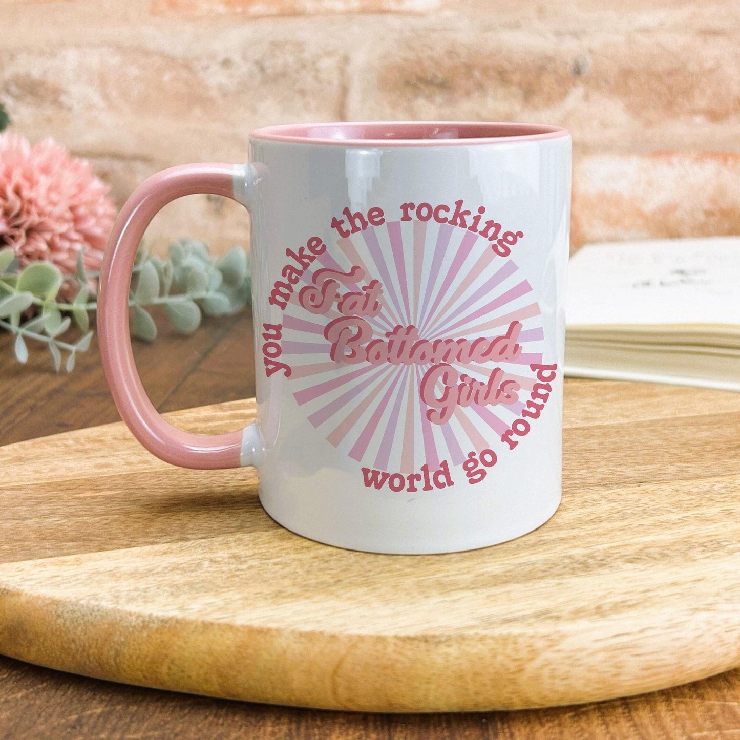 Queen Fat Bottomed Girls Music Lyrics Mug