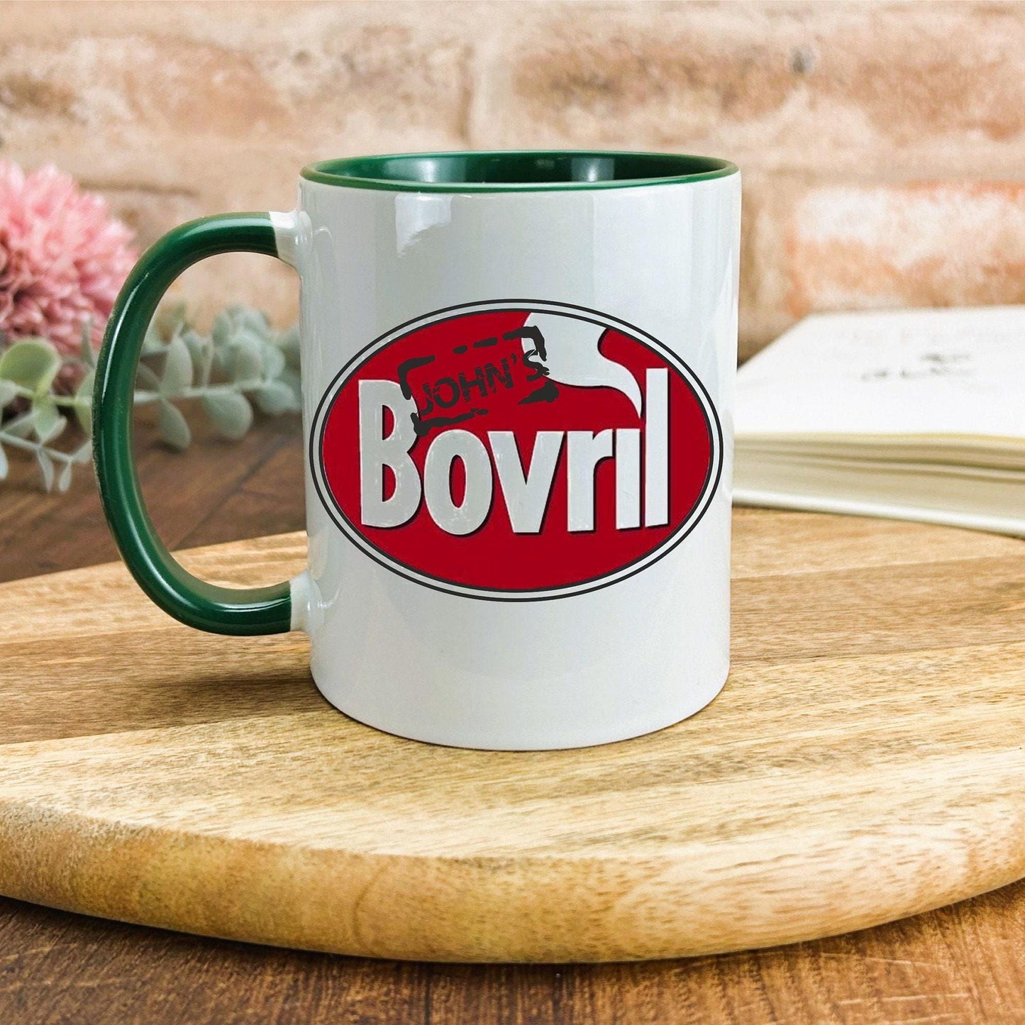 Bovril - Personalised Ceramic Mug - Regional Gift - Perfect for Friend and Family. Hot Drink