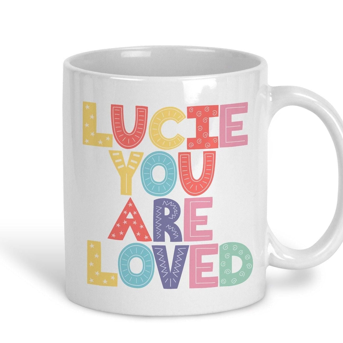 You Are Loved Personalised Mug Valentine's Day Boyfriend Girlfriend Gift Partner