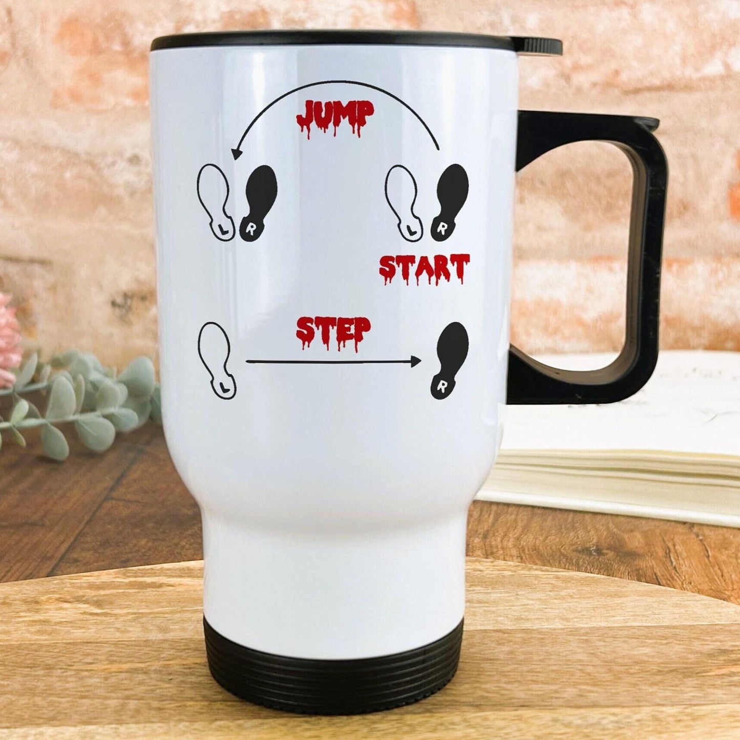 Rocky Horror Picture Show Time Warp Travel Mug