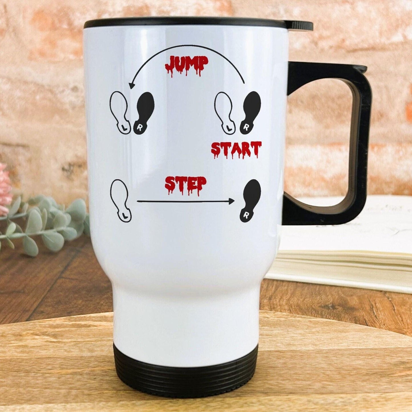 Rocky Horror Picture Show Time Warp Travel Mug