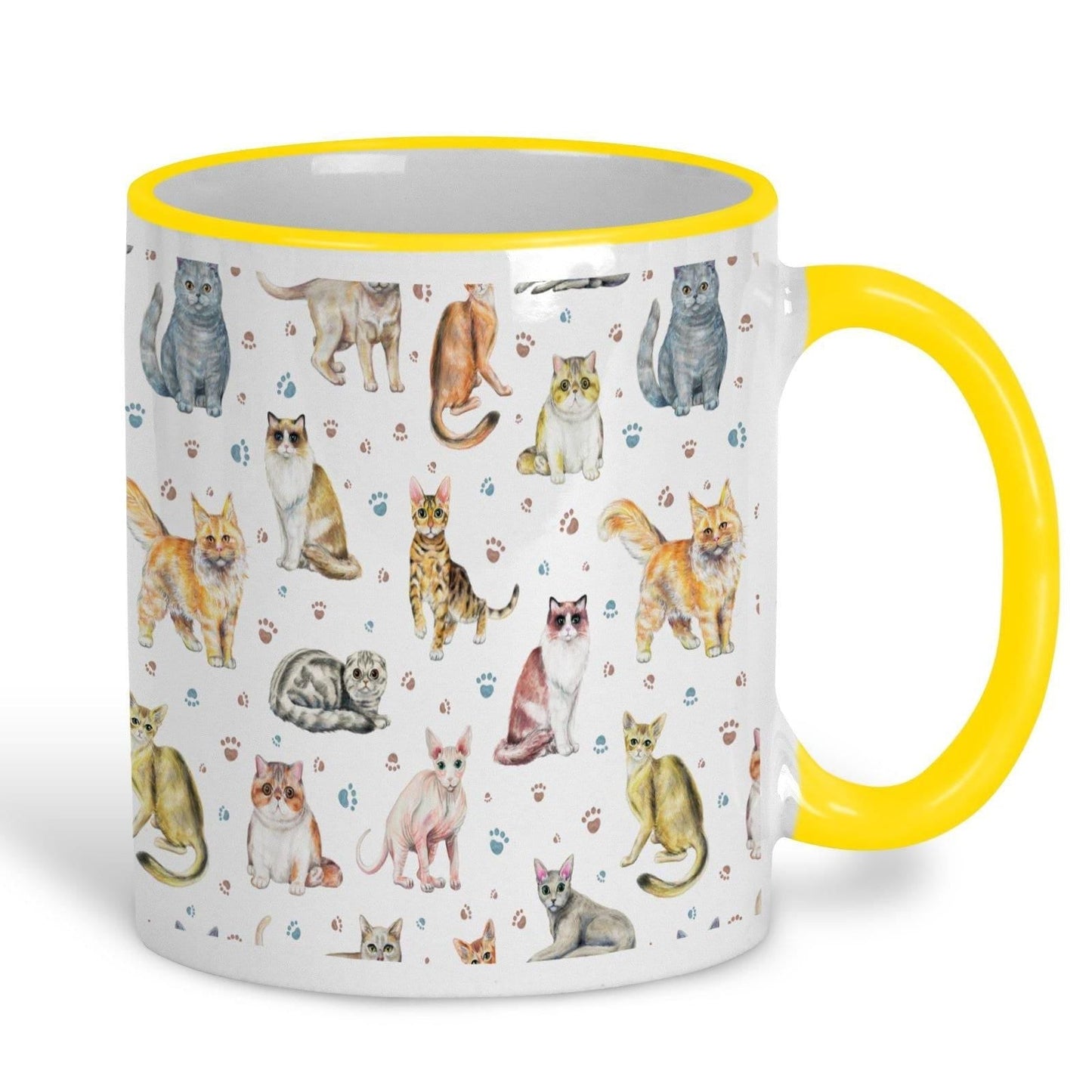 Cat Design Mug Personalised