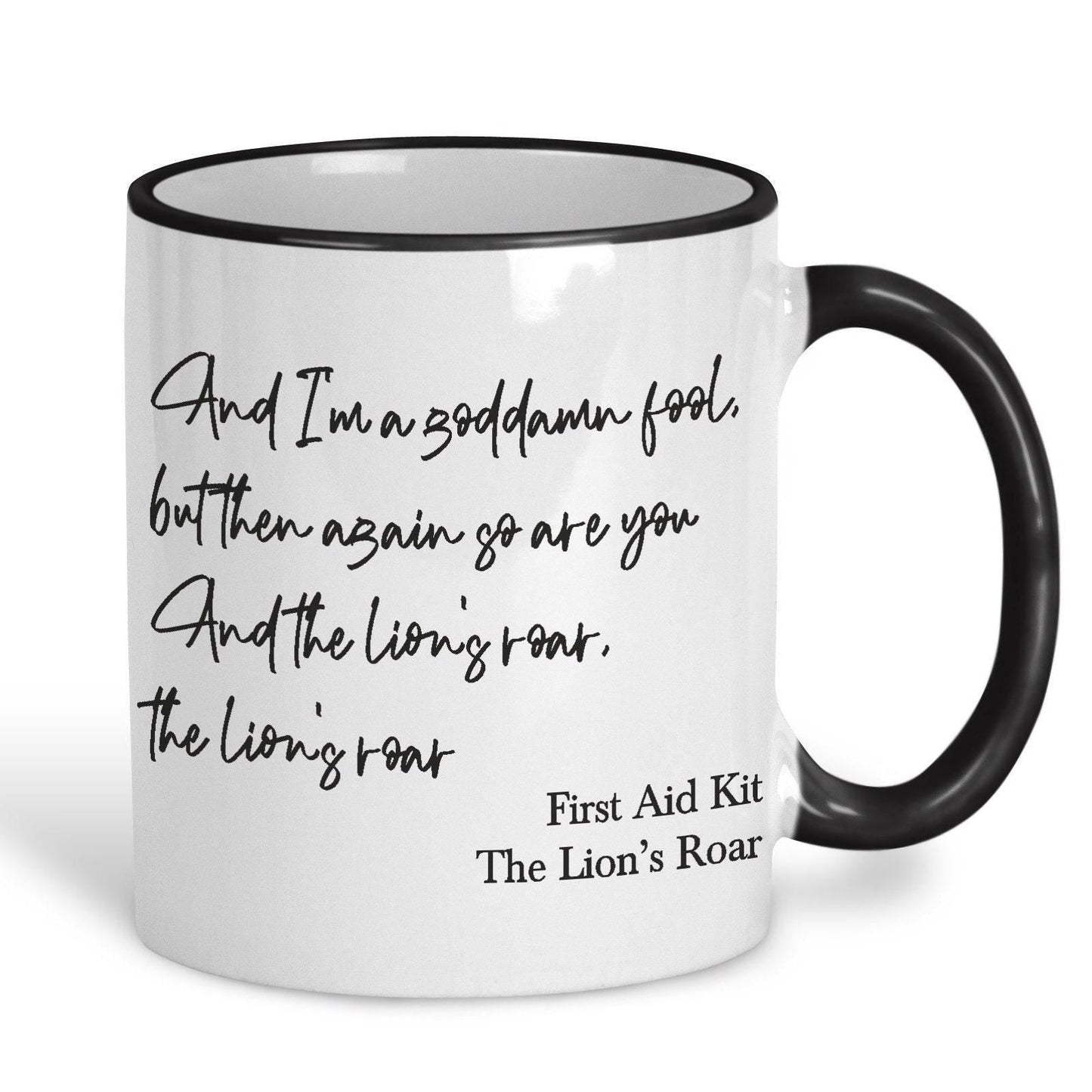 First Aid Kit Band The Lions Roar Mug