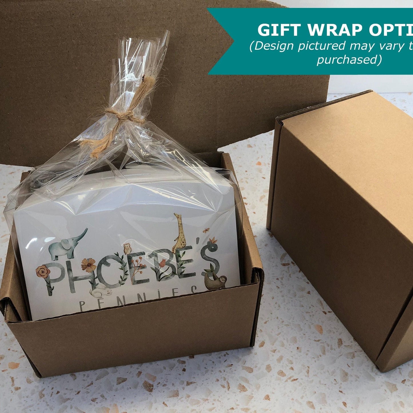 Unicorn Wooden Money Box - Colourful Personalised Birthday Saving Gift