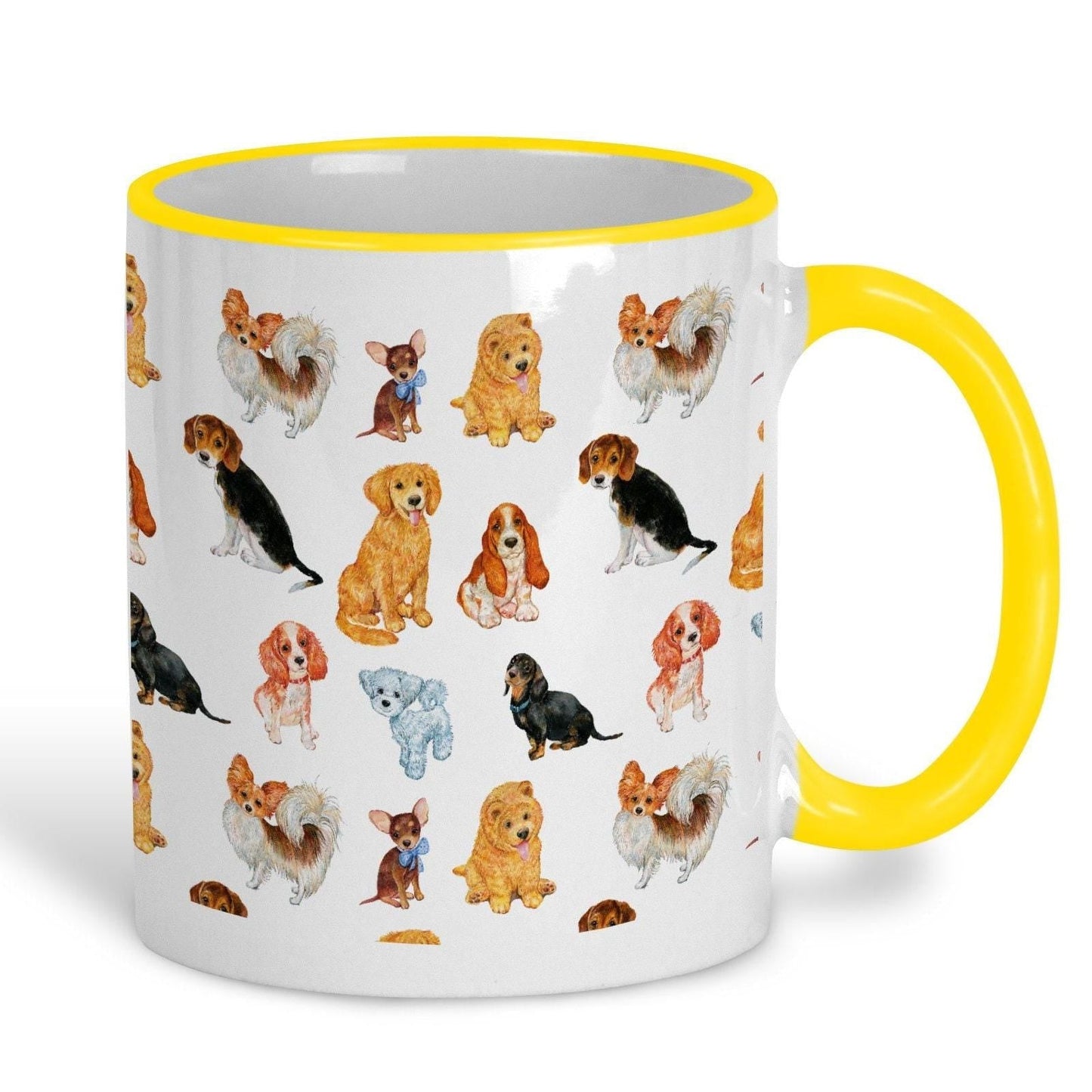 Dog Pattern Mug Personalised
