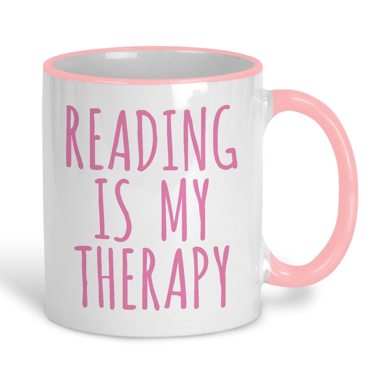Reading Is My Therapy Mug