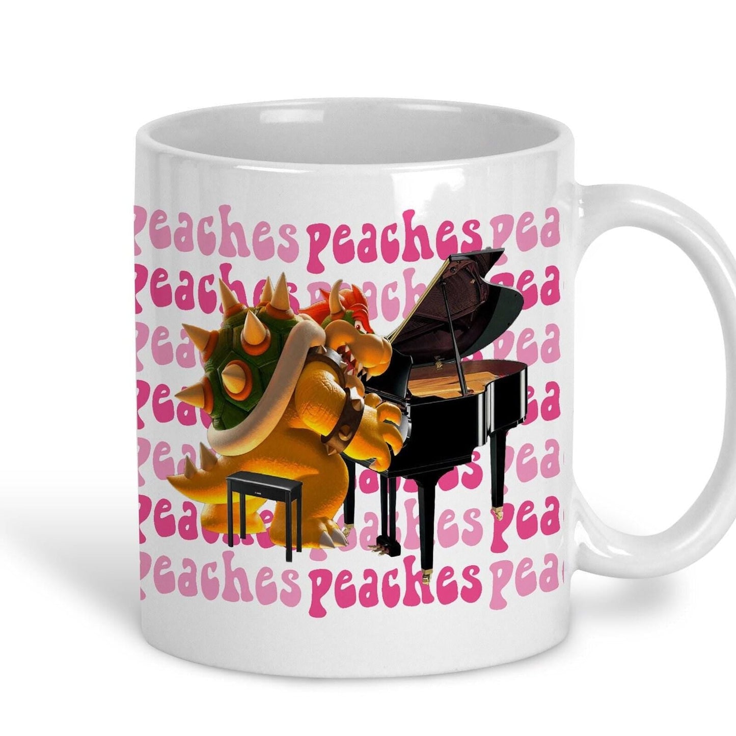Bowser Peaches Song Mug Super Mario Bros Movie