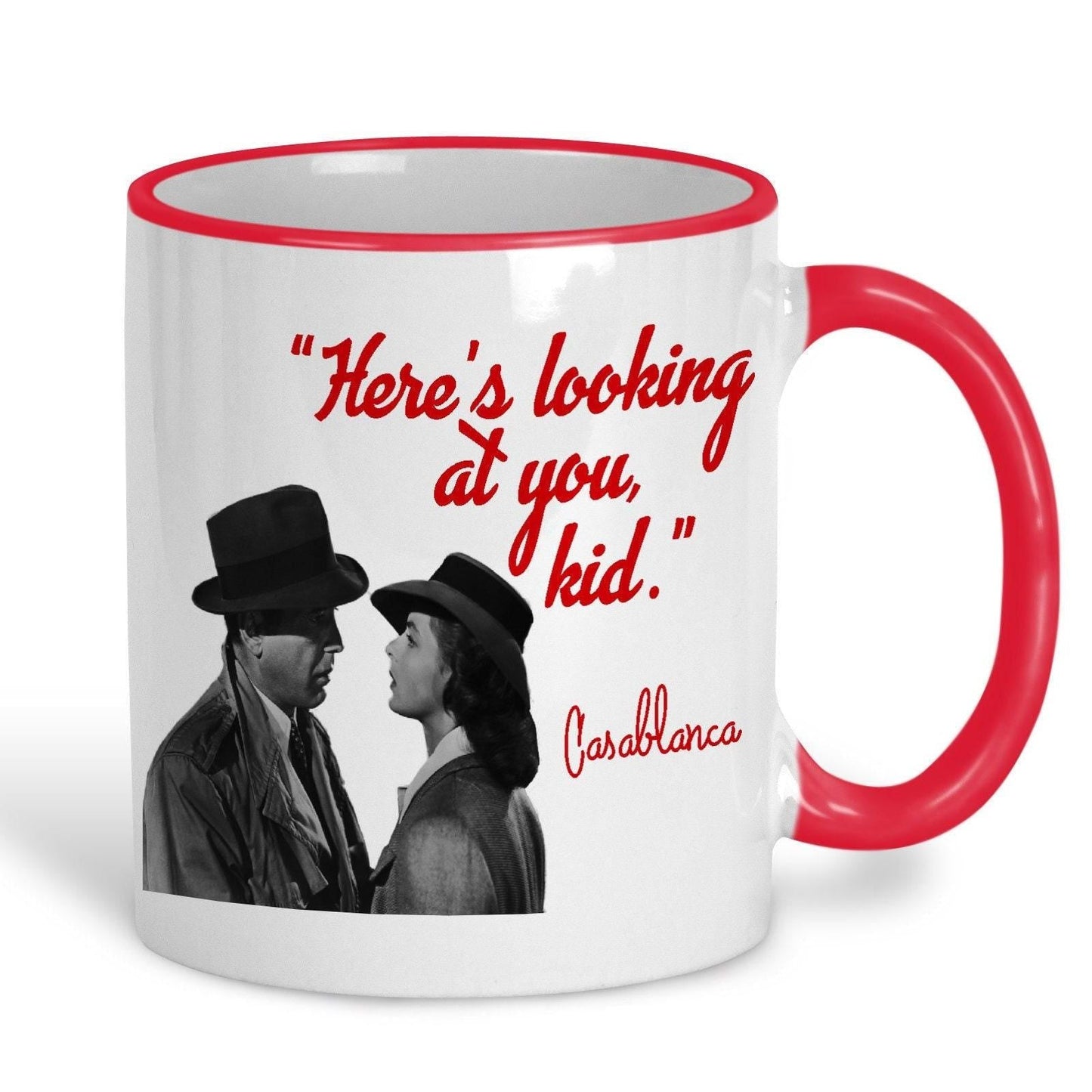 Casablanca "Here's looking at you, kid" Mug