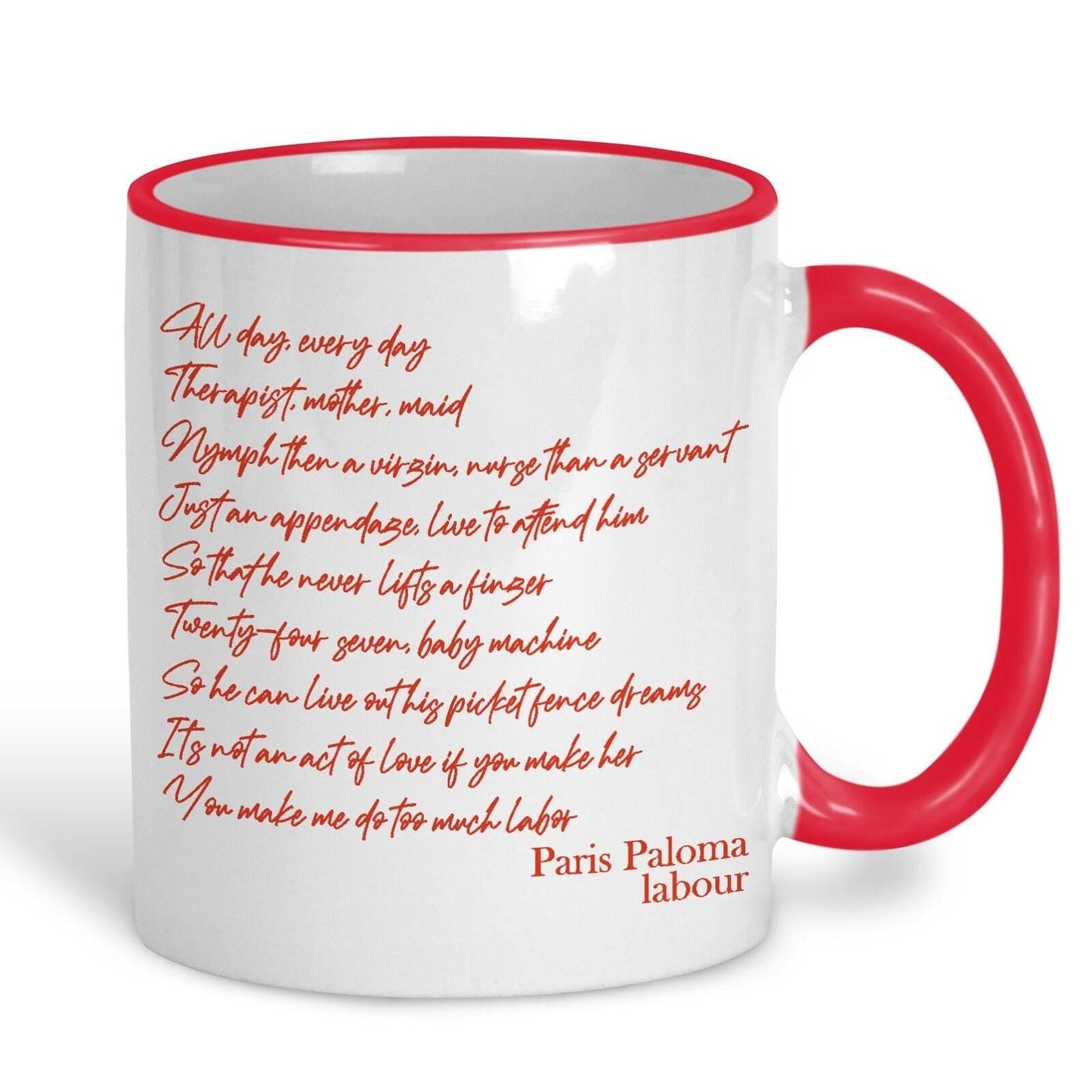 Paris Paloma Labour Ceramic Mug