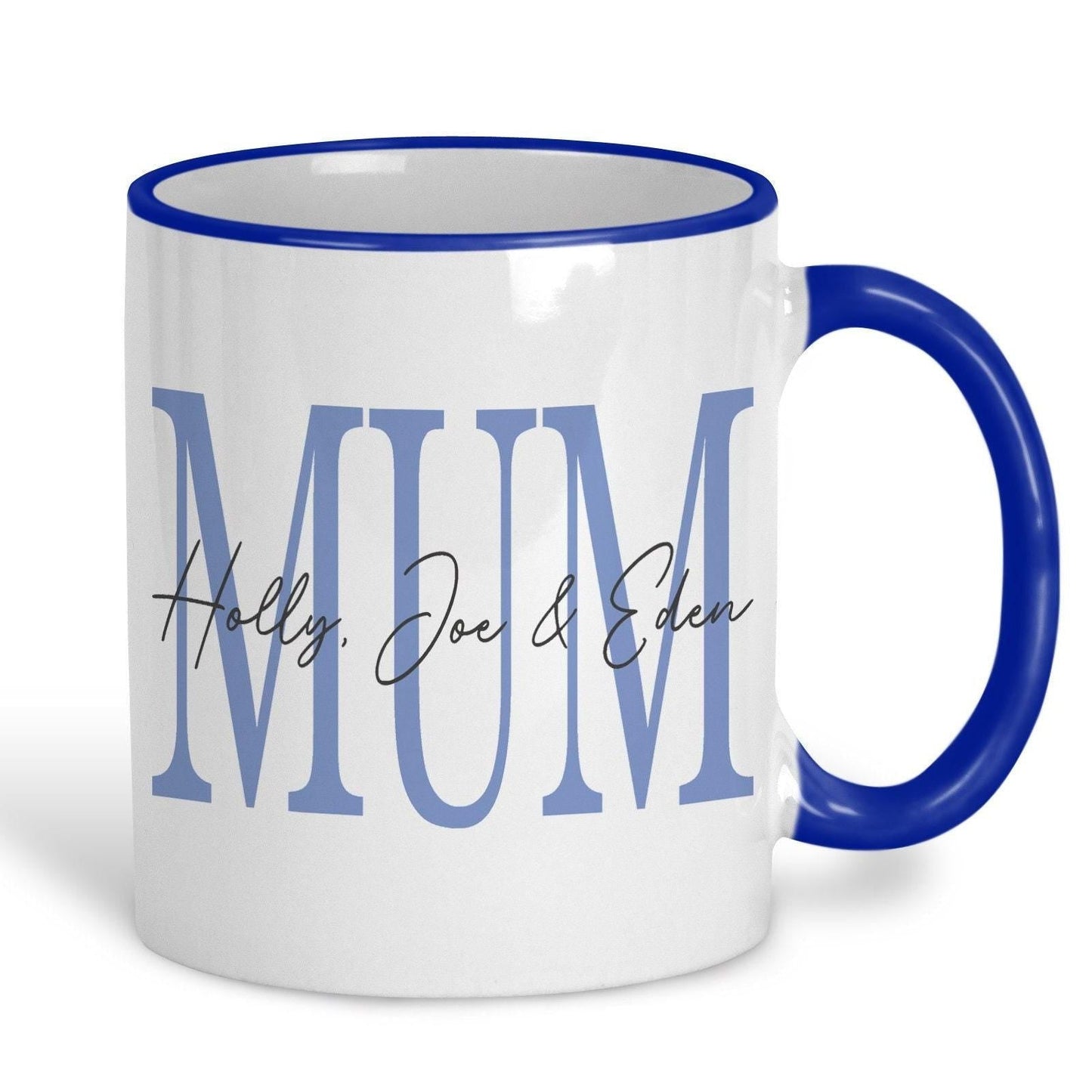 Mum and Children's Names Mother's Day Personalised Ceramic Mug