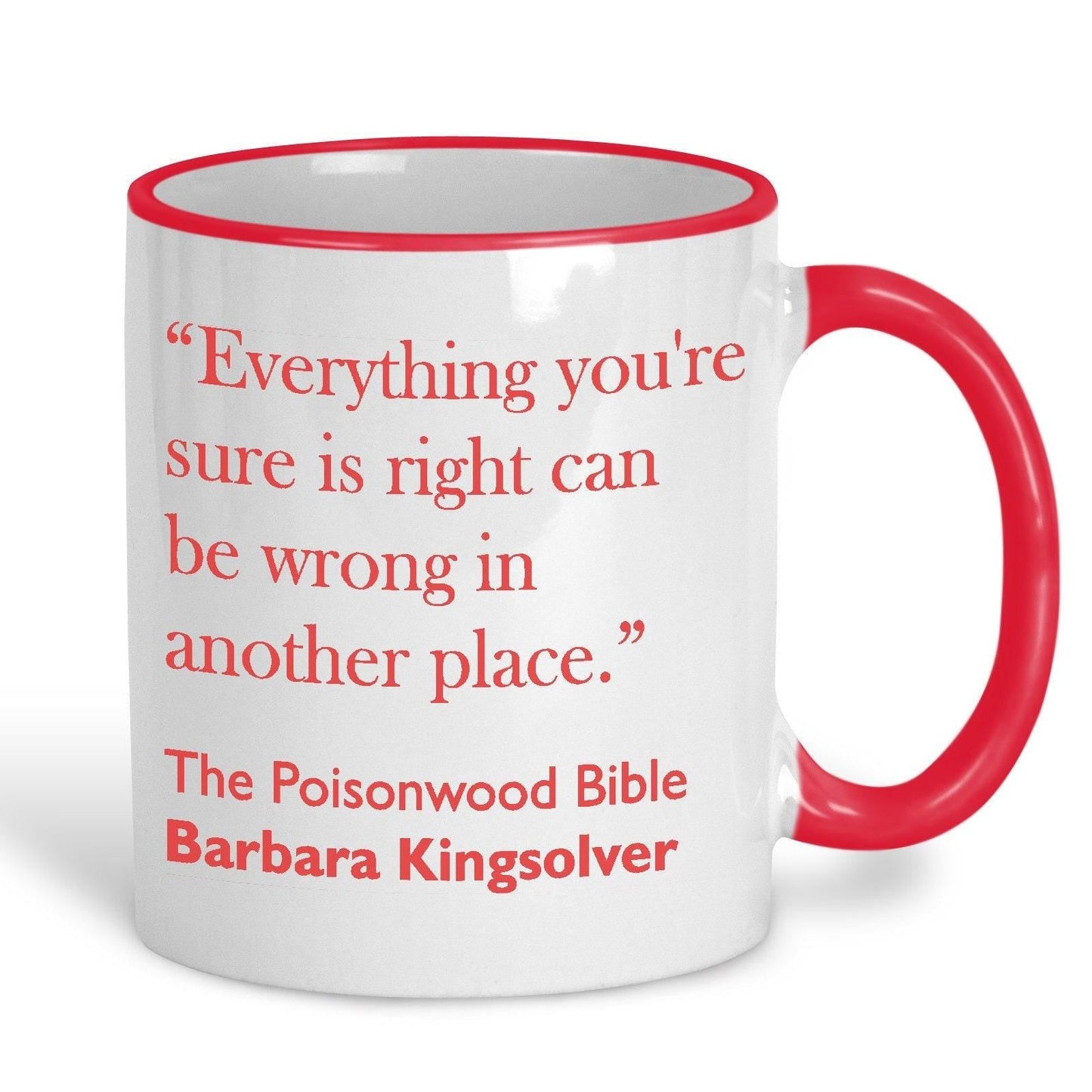 Barbara Kingslover The Poisonwood Bible Mug