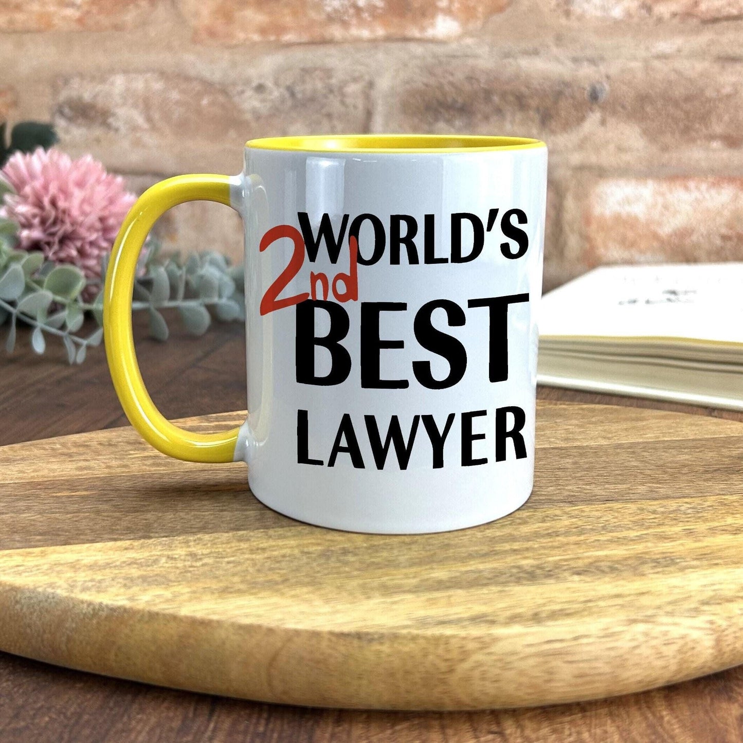 World's 2nd Best Lawyer Better Call Saul TV Show Ceramic Mug