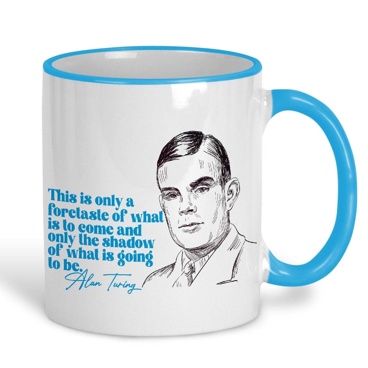 Alan Turing Quote - Personalised Ceramic Mug