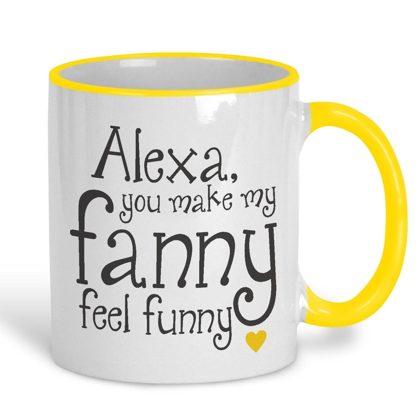 You Make My Fanny Feel Funny Valentines Personalised Ceramic Mug
