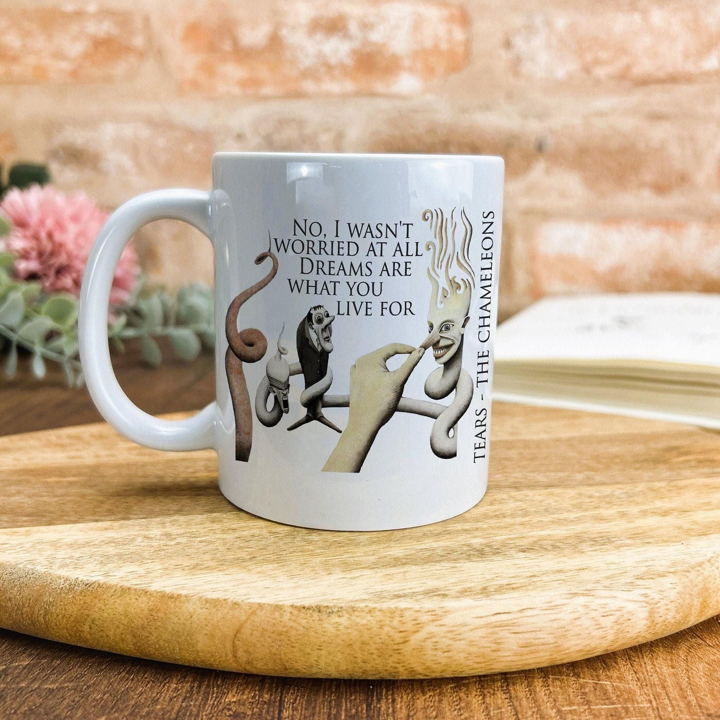 The Chameleons Tears Manchester Band Personalised Ceramic Mug