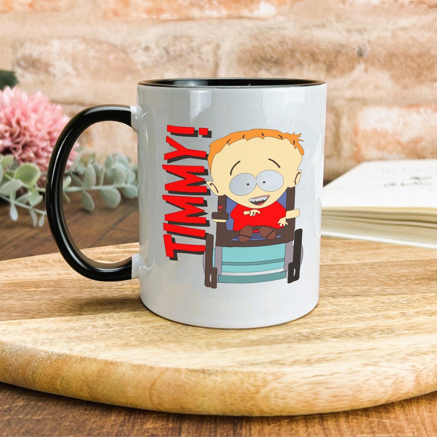 Timmy South Park Character Personalised Ceramic Gift Mug