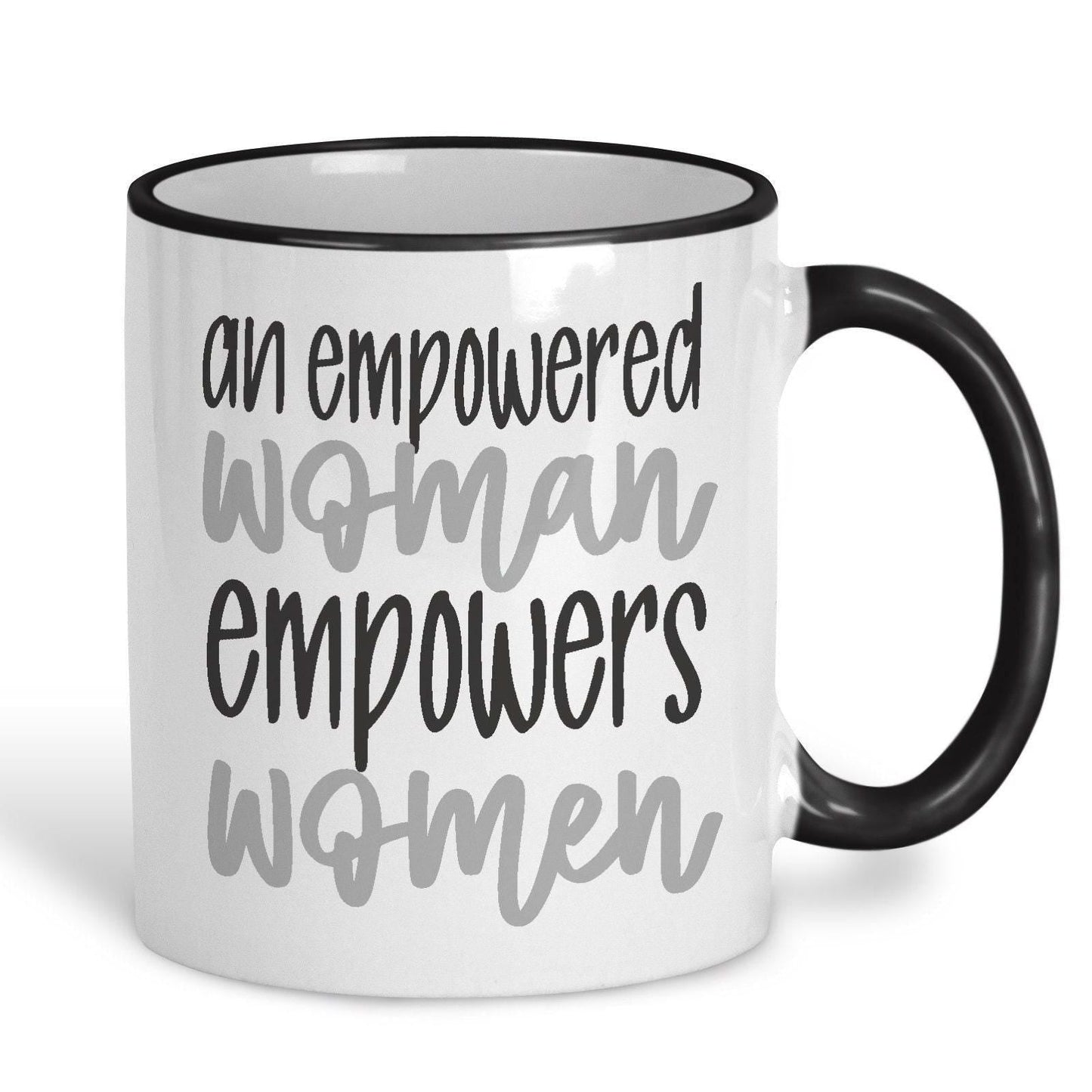 An Empowered Woman Inspires Women Personalised Mug