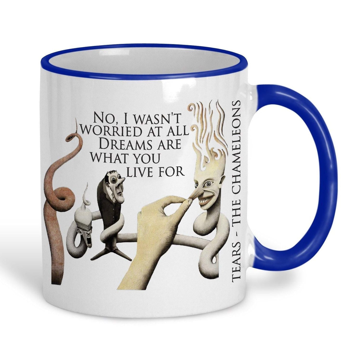 The Chameleons Tears Manchester Band Personalised Ceramic Mug