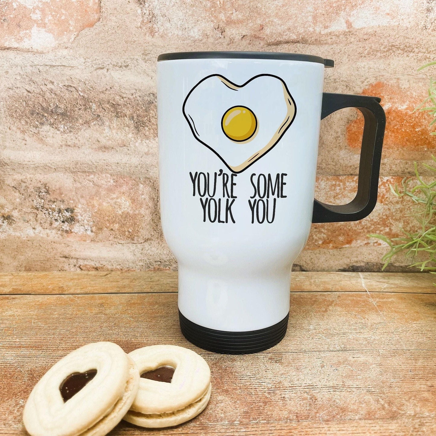 You're Some Yolk You - Northern Ireland Dialect - Personalised Travel Mug