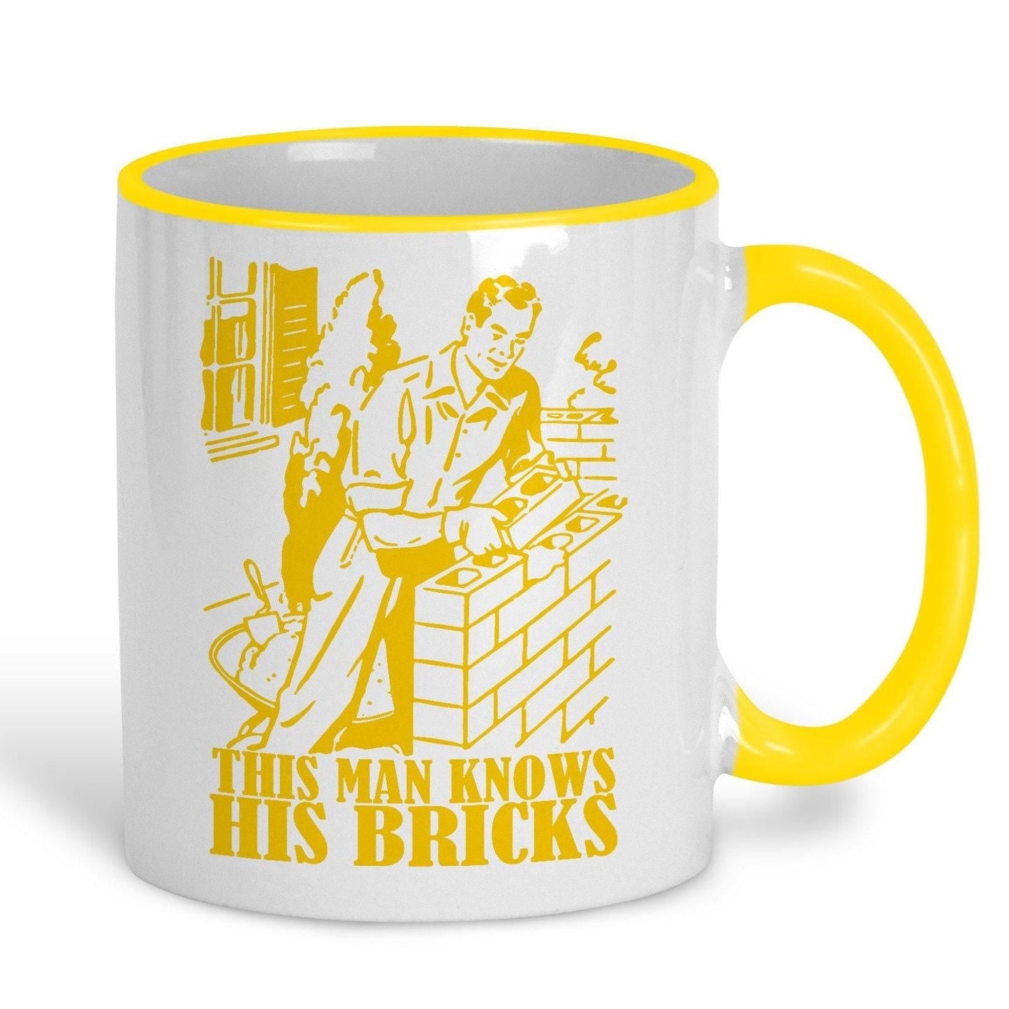This Man Knows His Bricks Bricklayer Personalised Mug