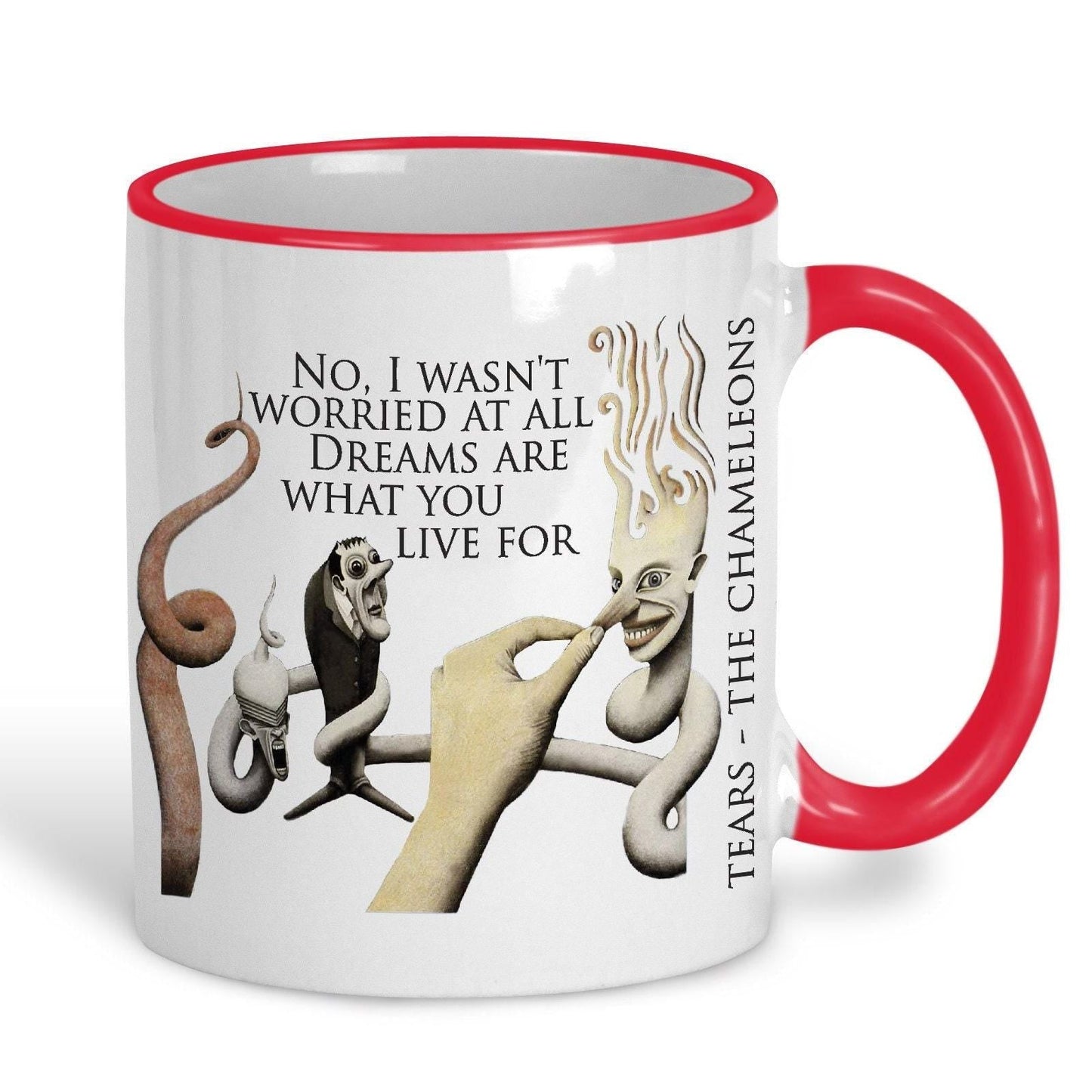 The Chameleons Tears Manchester Band Personalised Ceramic Mug