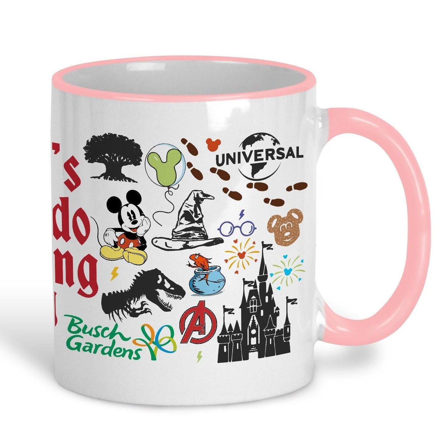 Orlando Planning Mug Personalised Holiday Ceramic Mug