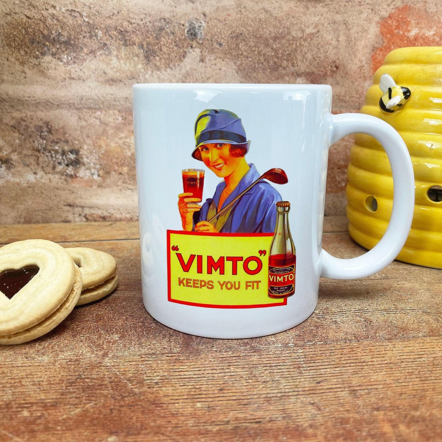 Vimto Keeps You Fit - Personalised Ceramic Mug