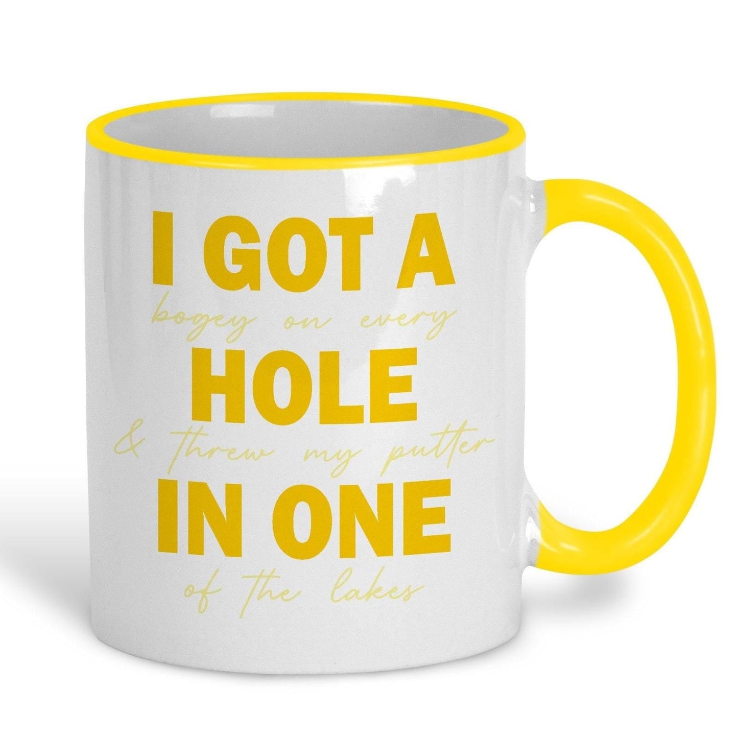 I Got A Hole In One Golf Personalised Sport Mug