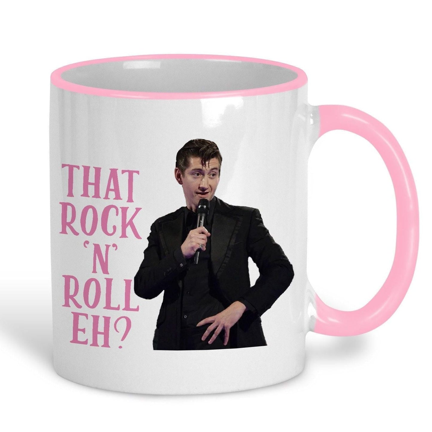 Alex Turner Artic Monkeys That Rock N Roll Eh? Yorkshire Dialect - Personalised Ceramic Mug