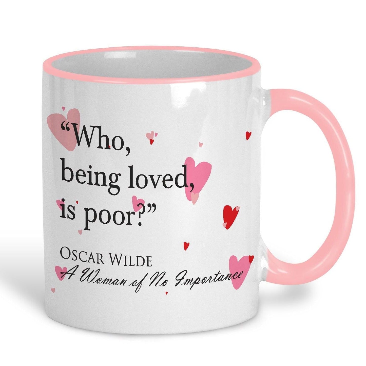 A Woman of No Importance Oscar Wilde Love Book Quote Valentine's Day Mug