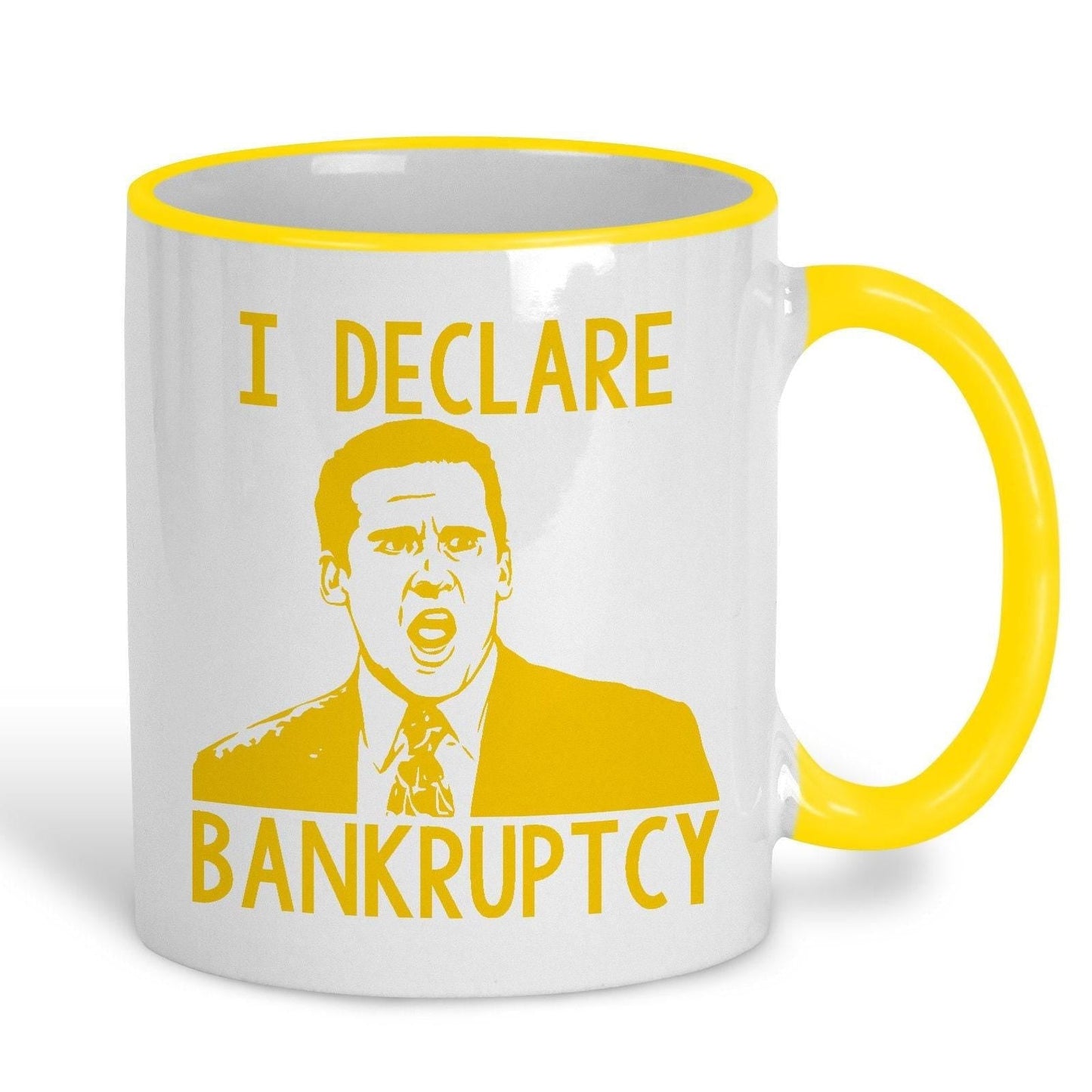 I Declare Bankruptcy Michael Scott The Office TV Show Ceramic Mug