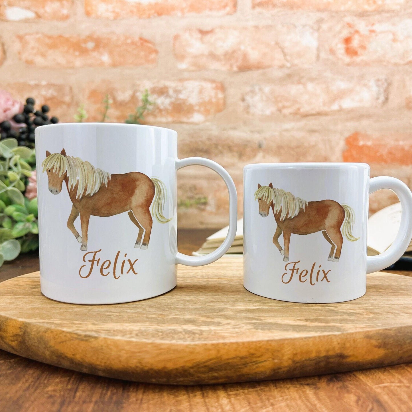 Horse Shetland Pony Horseriding Children's Personalised Mug Unbreakable Kids Toddler