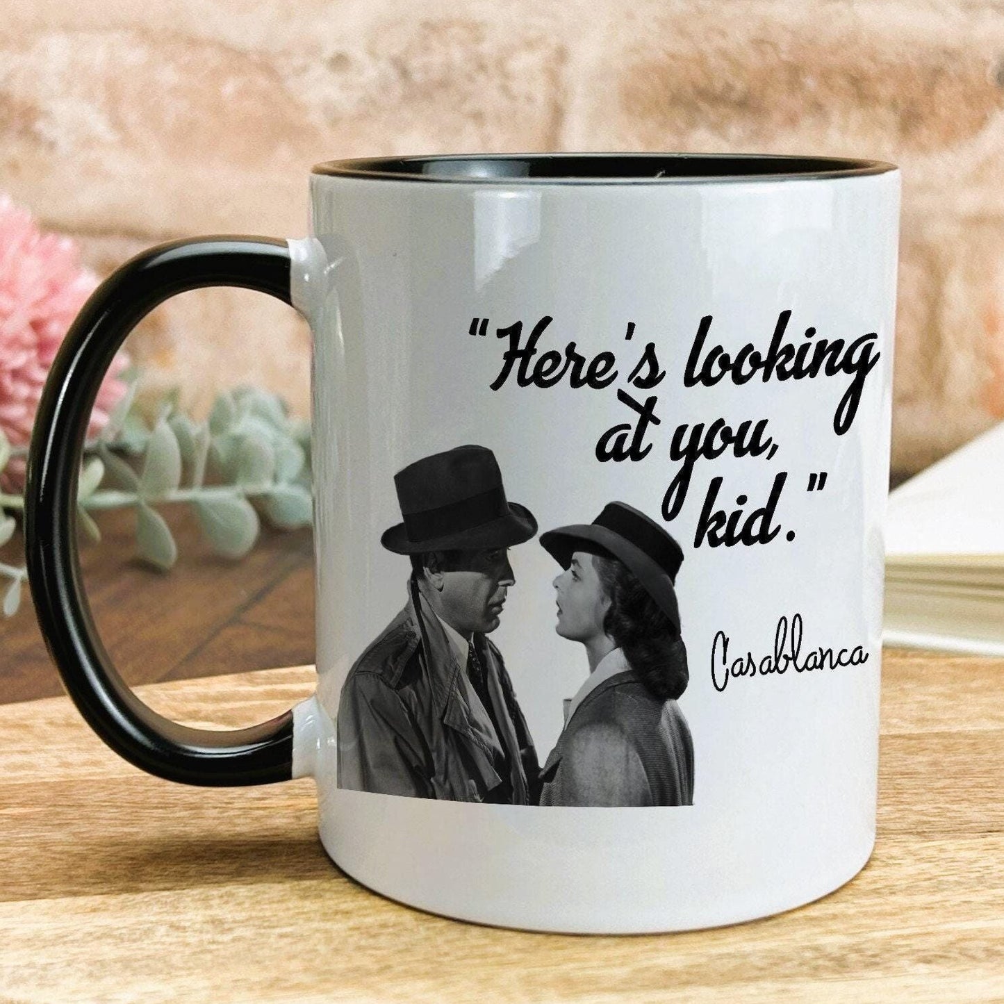 Casablanca "Here's looking at you, kid" Mug