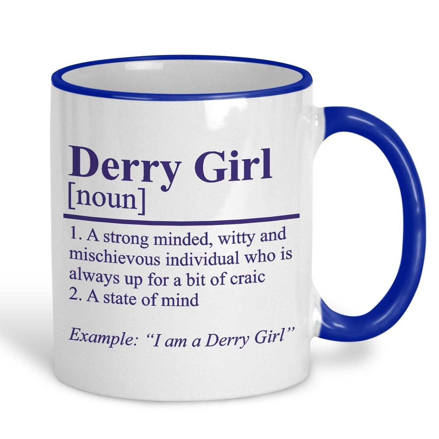 Derry Girl Definition TV Show Personalised Ceramic Mug