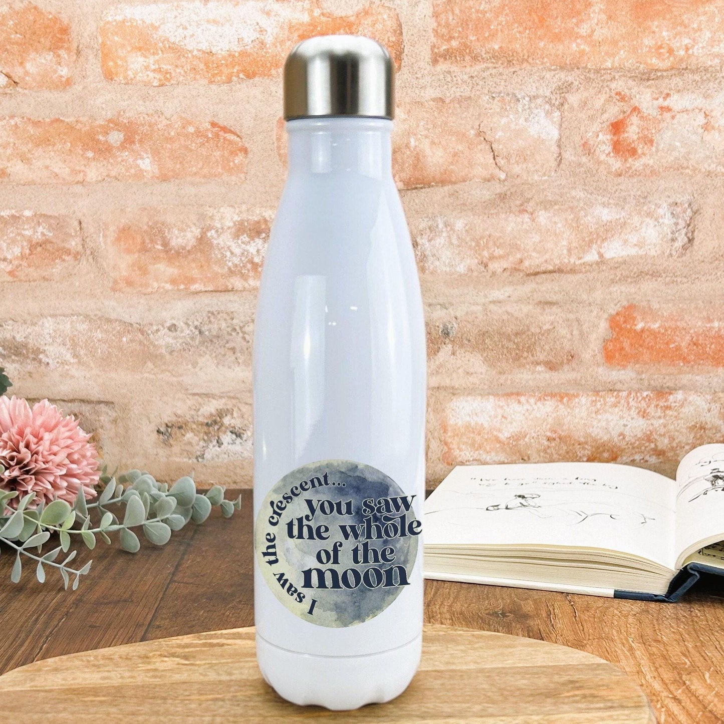 The Waterboys Whole Of The Moon Music Lyrics Water Bottle Personalised Gift