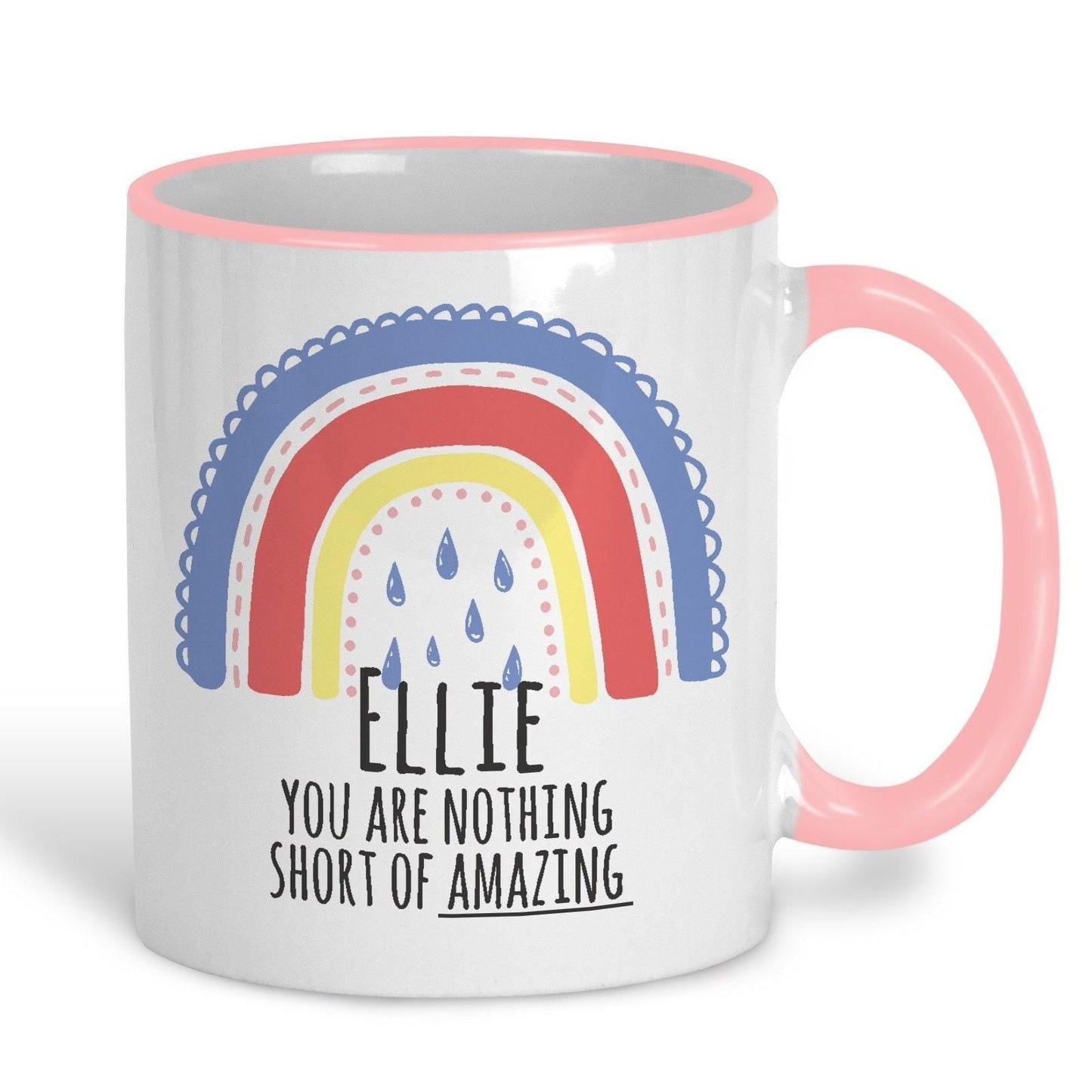 You Are Nothing Short of Amazing Personalised Positivity Ceramic Mug