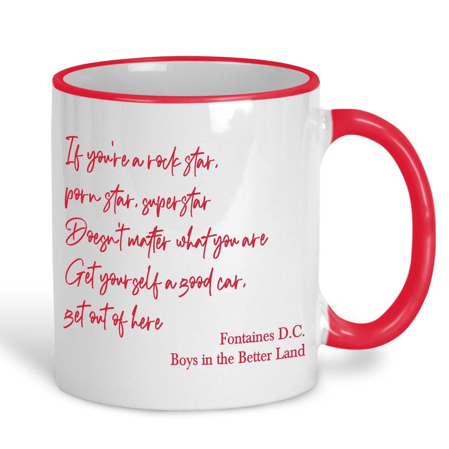 Fontaines D.C. Boys in the Better Land Mug