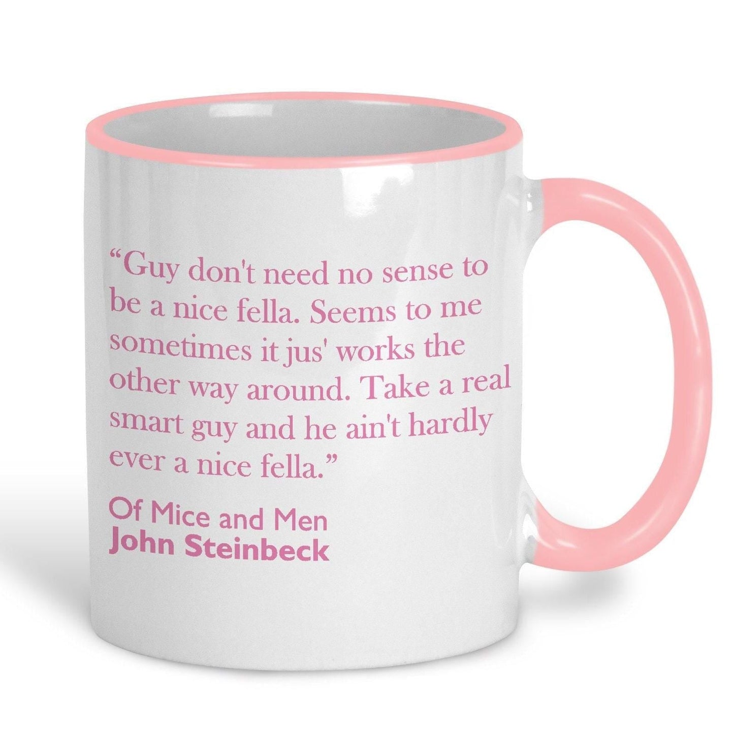 John Steinbeck Of Mice And Men Book Quote Personalised Ceramic Mug