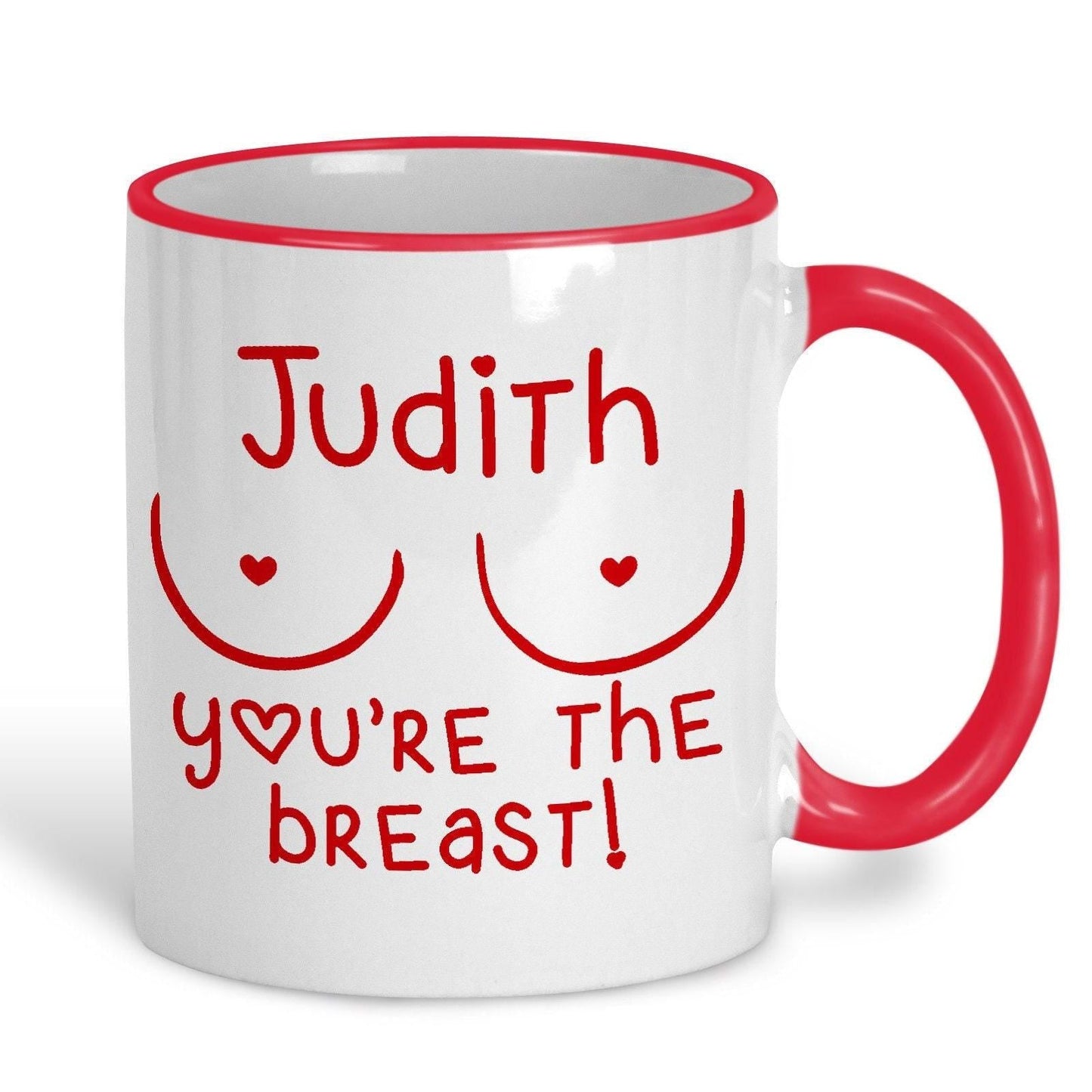You're The Breast Boob Personalised Mug Valentine's Day Boyfriend Girlfriend Gift Partner