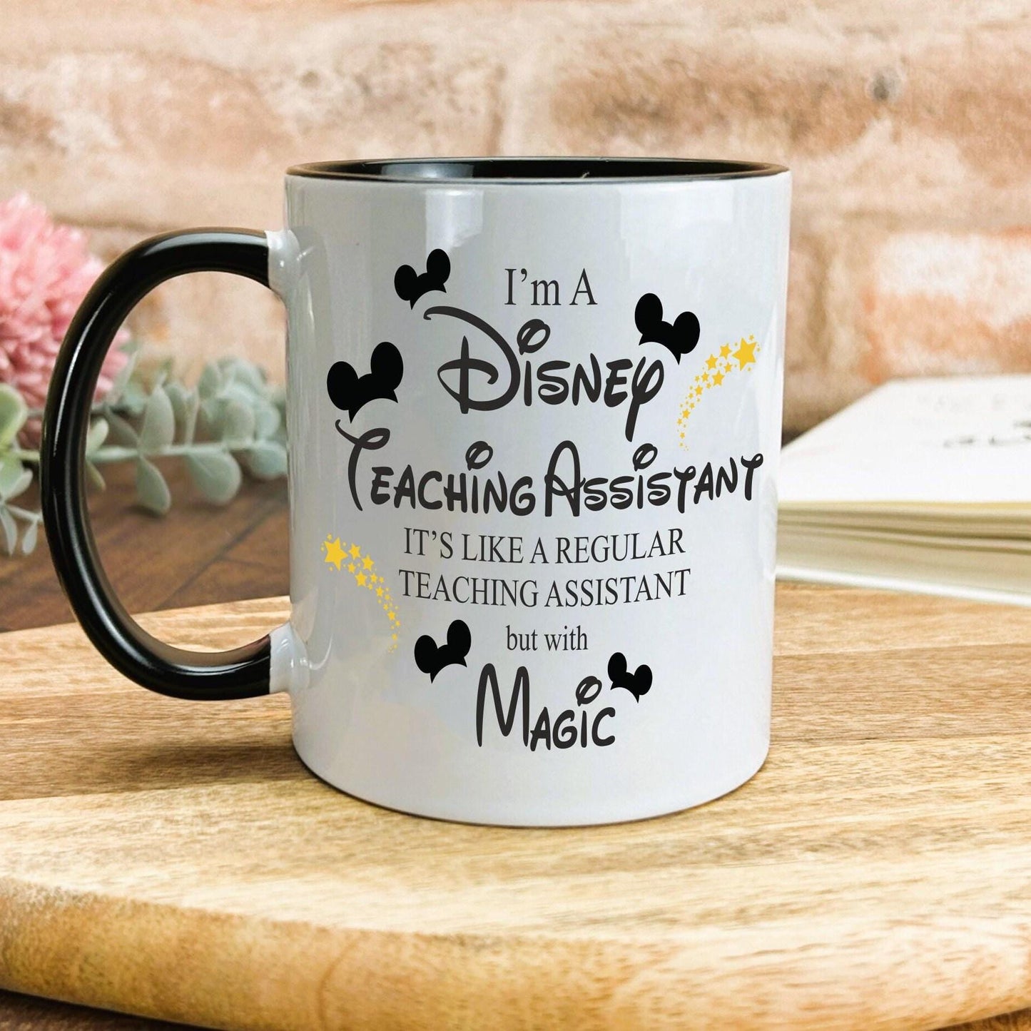Disney TA Teaching Assistant With Magic Mug Personalised