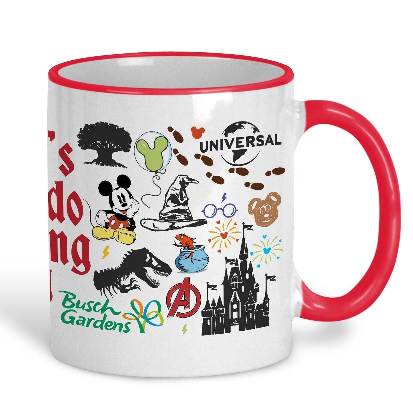 Orlando Planning Mug Personalised Holiday Ceramic Mug