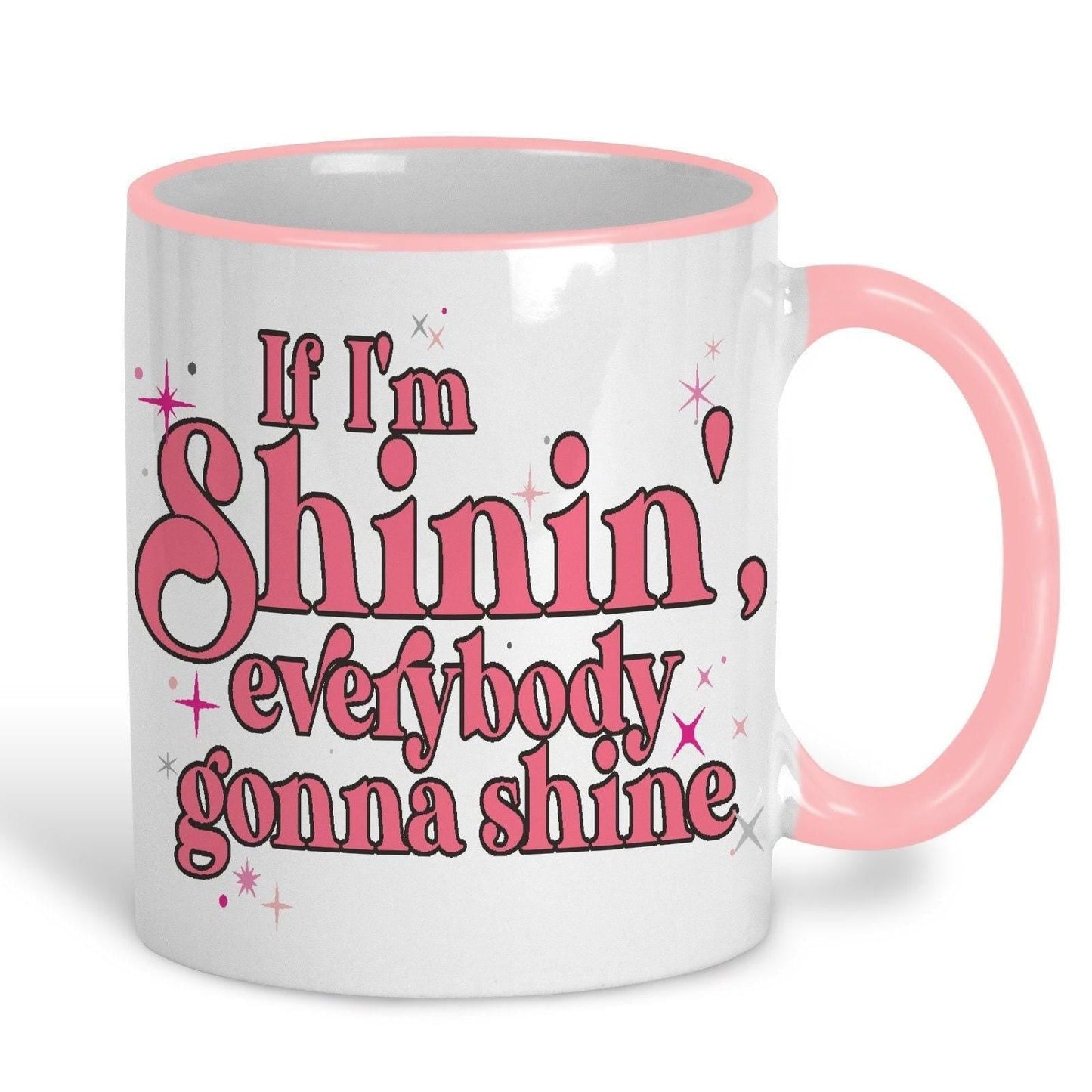 Lizzo Juice Ceramic Mug Song Lyrics If I'm Shinin Everybody Gonna Shine