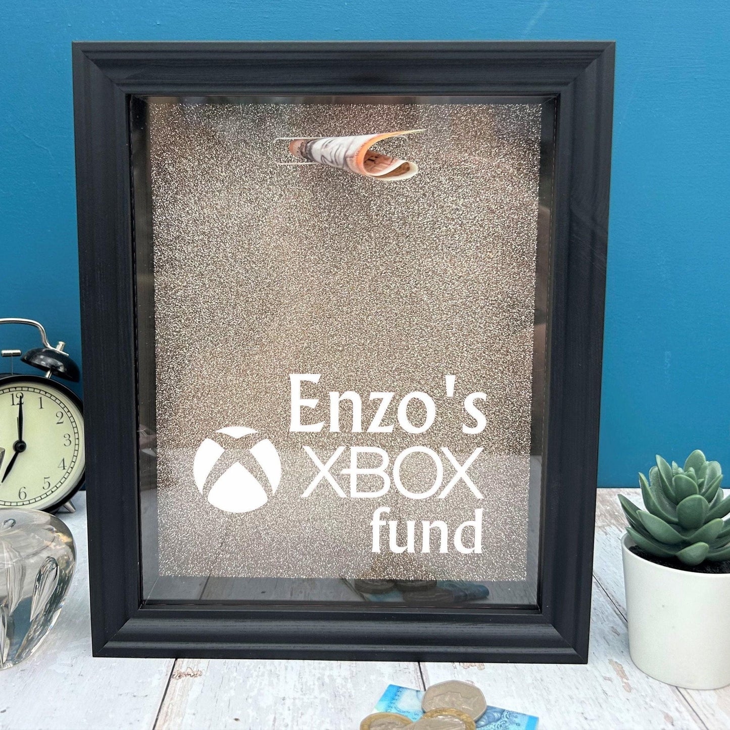 XBox Game Console Fund Money Box Personalised Gamer Gift