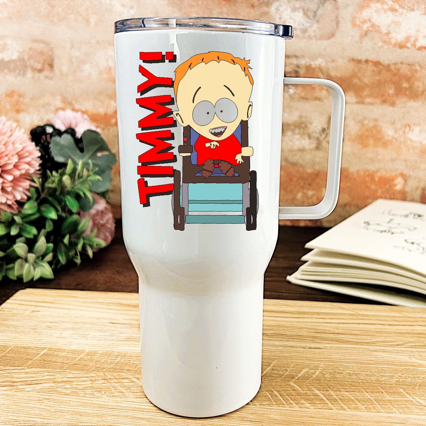 Timmy South Park Character Personalised Travel Mug Gift