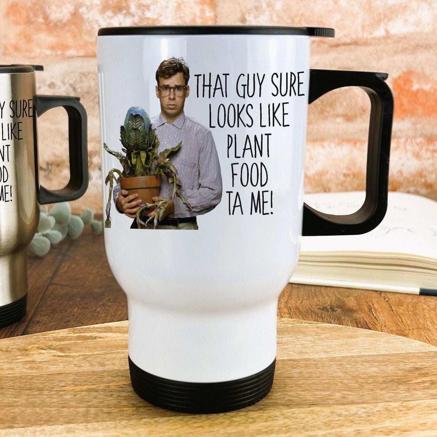 Little Shop of Horrors Travel Mug Personalised Gift