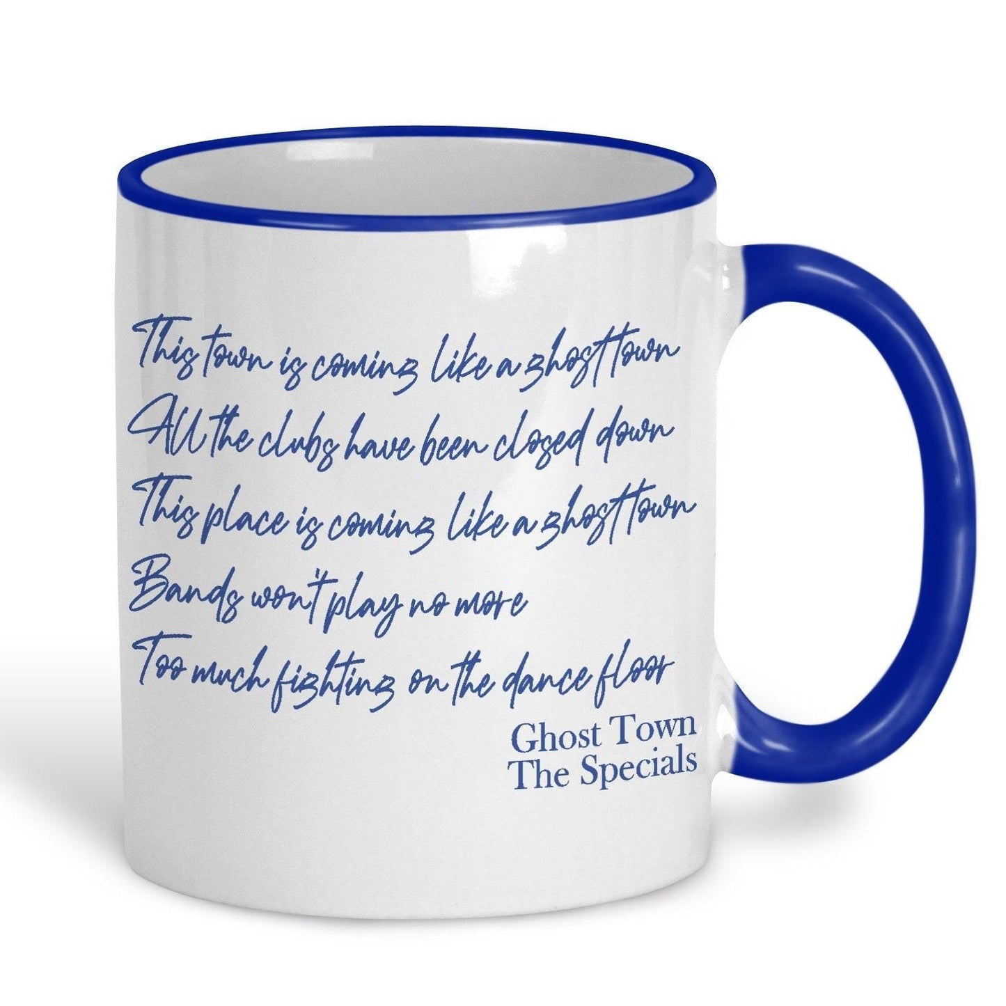 The Specials Ghost Town Music Lyrics Mug