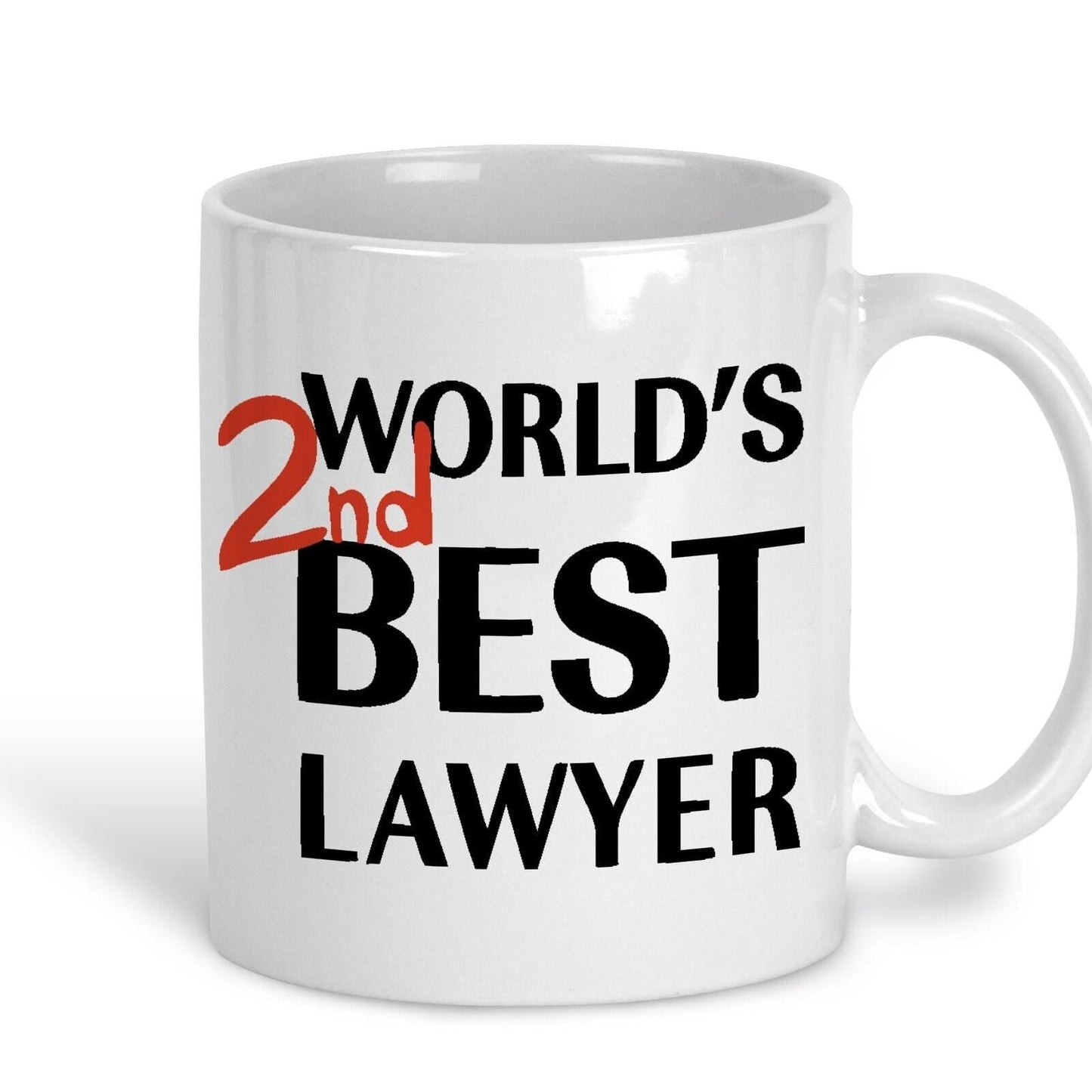 World's 2nd Best Lawyer Better Call Saul TV Show Ceramic Mug