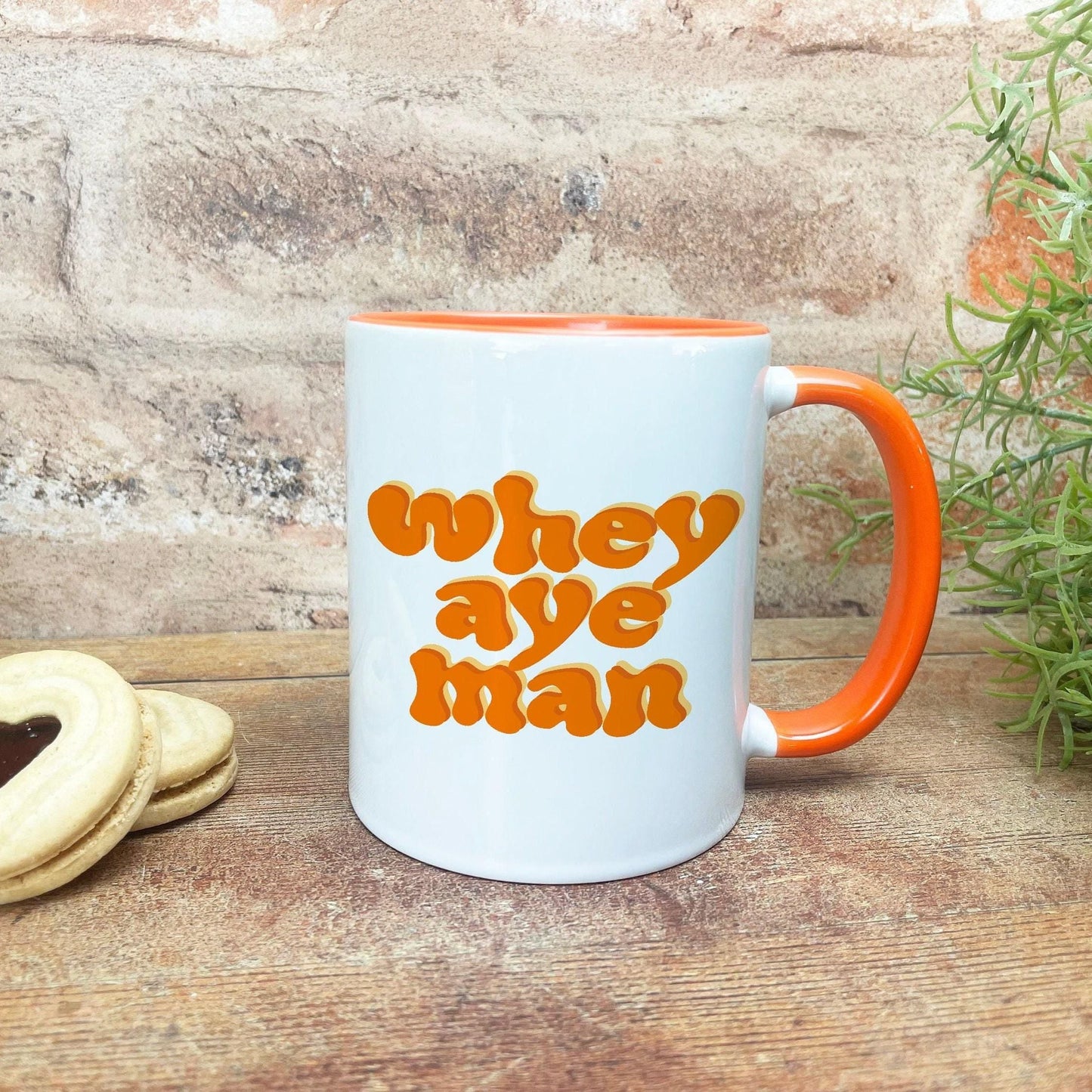 Whey Aye Man - Newcastle Geordie Dialect - Personalised Ceramic Mug